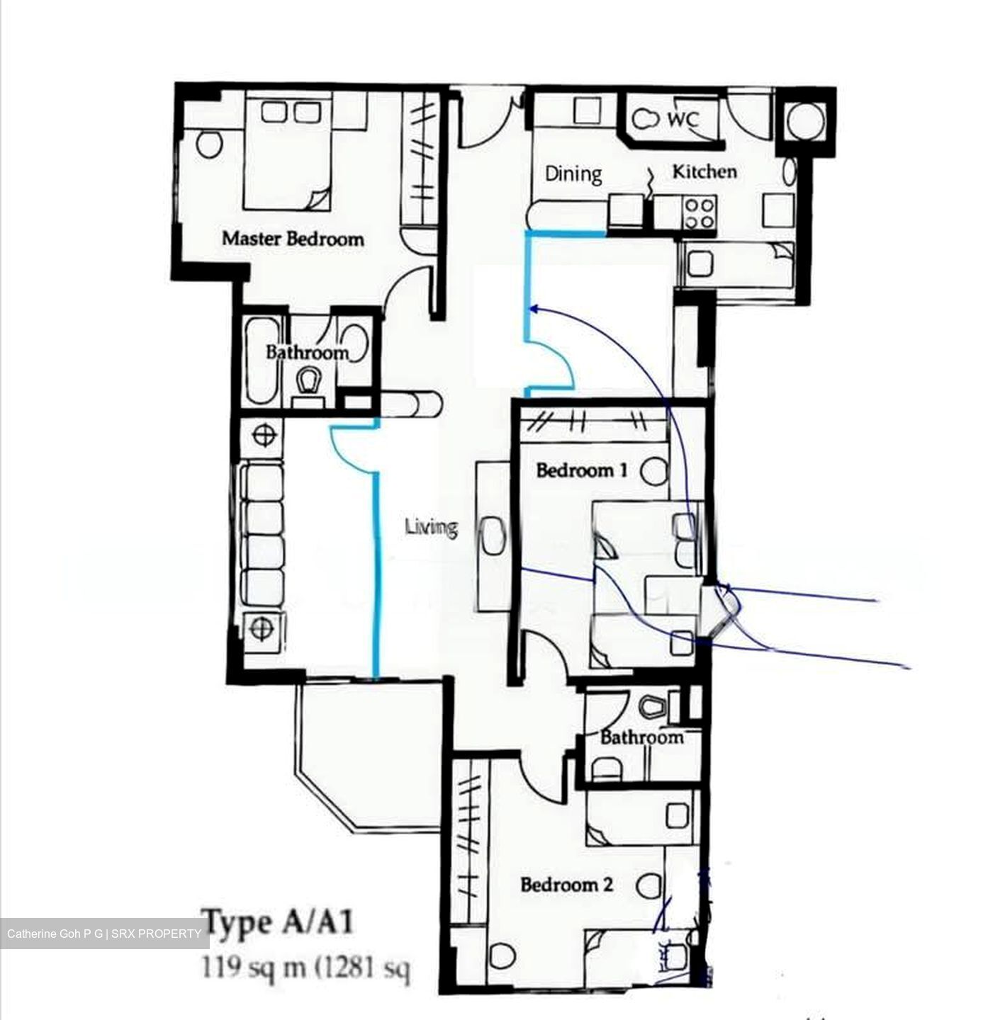 Ava Towers (D12), Apartment #541683111